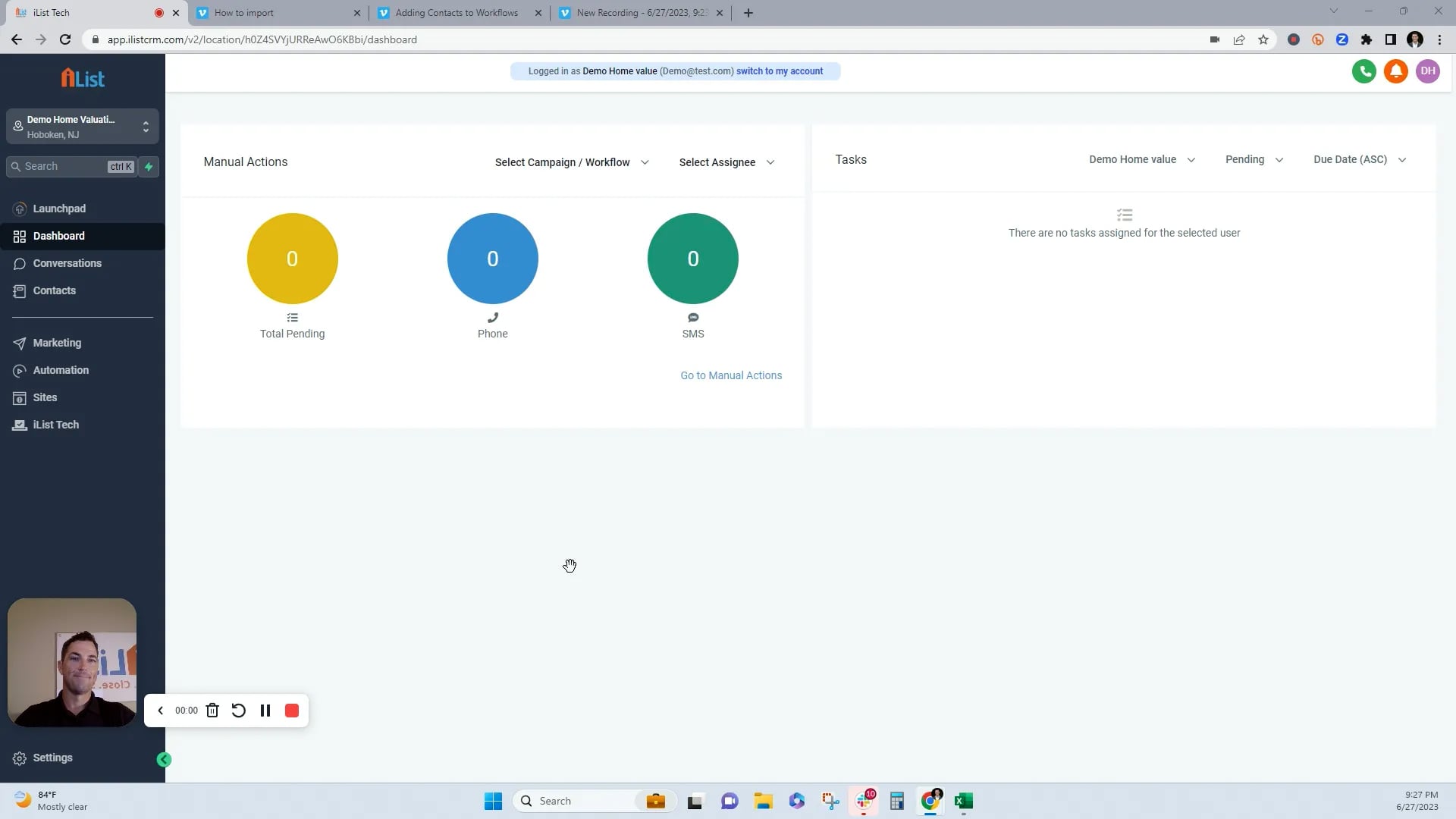 How to access your email Templates on Vimeo