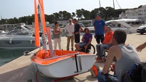 La vela s'acosta a les persones amb mobilitat reduïda