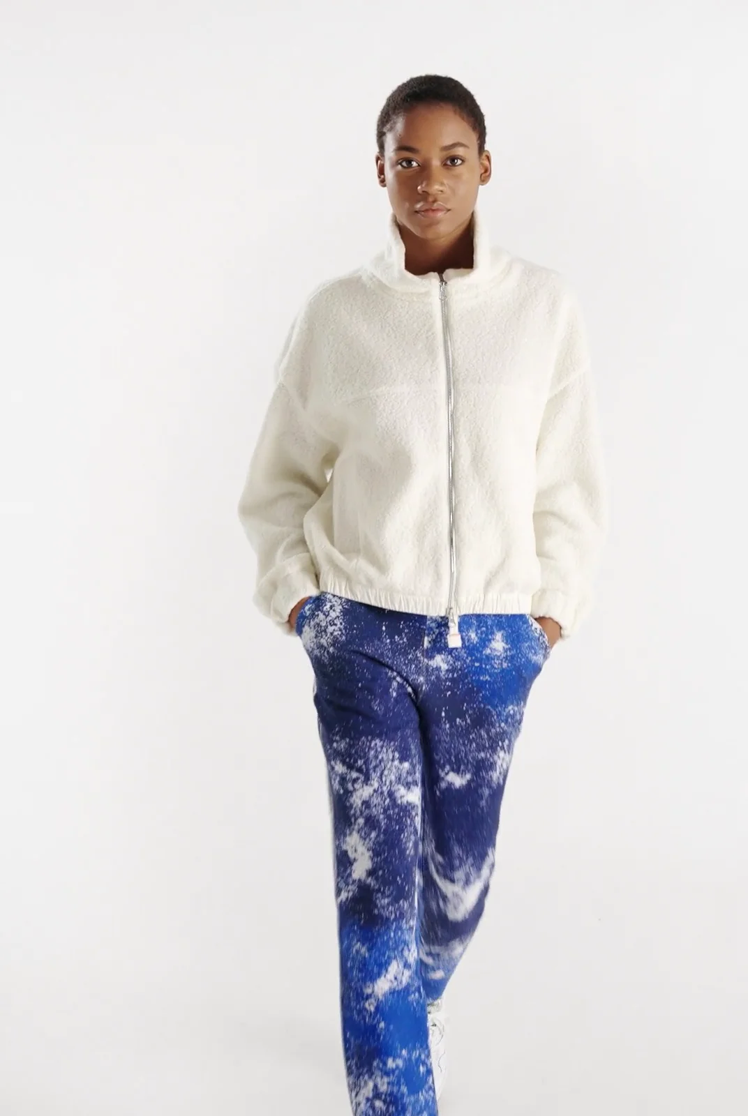 dimmoire ディムモアール ZIPシャツ 白 DimMoire/ZIPシャツ/White - メルカリ