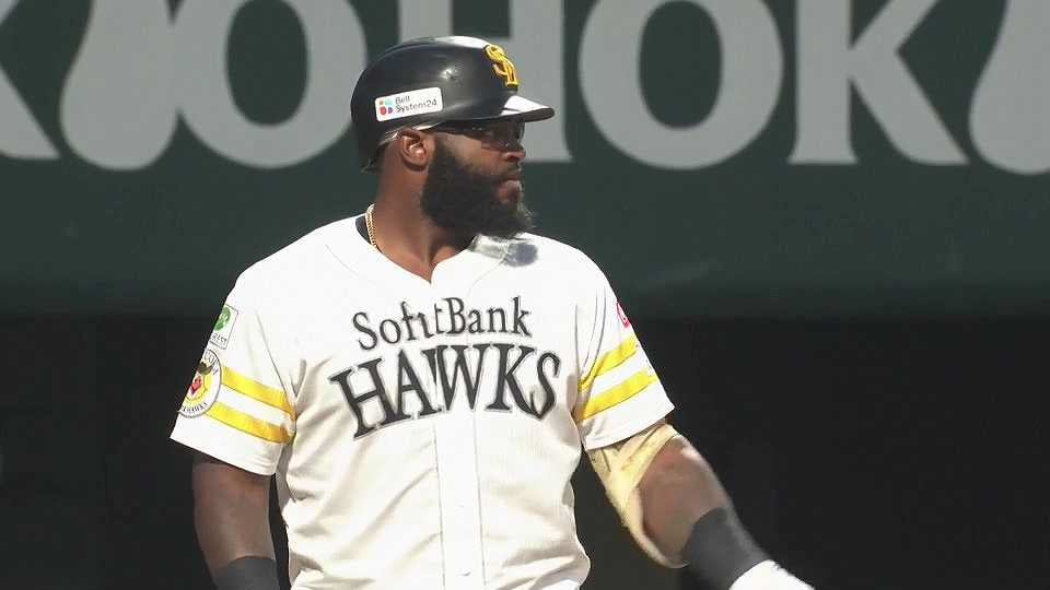【ファーム】ついに試合が動いた!! ホークス・ホーキンス 先制の2点タイムリー3ベースヒット!!  2023年6月28日 福岡ソフトバンクホークス 対 中日ドラゴンズ