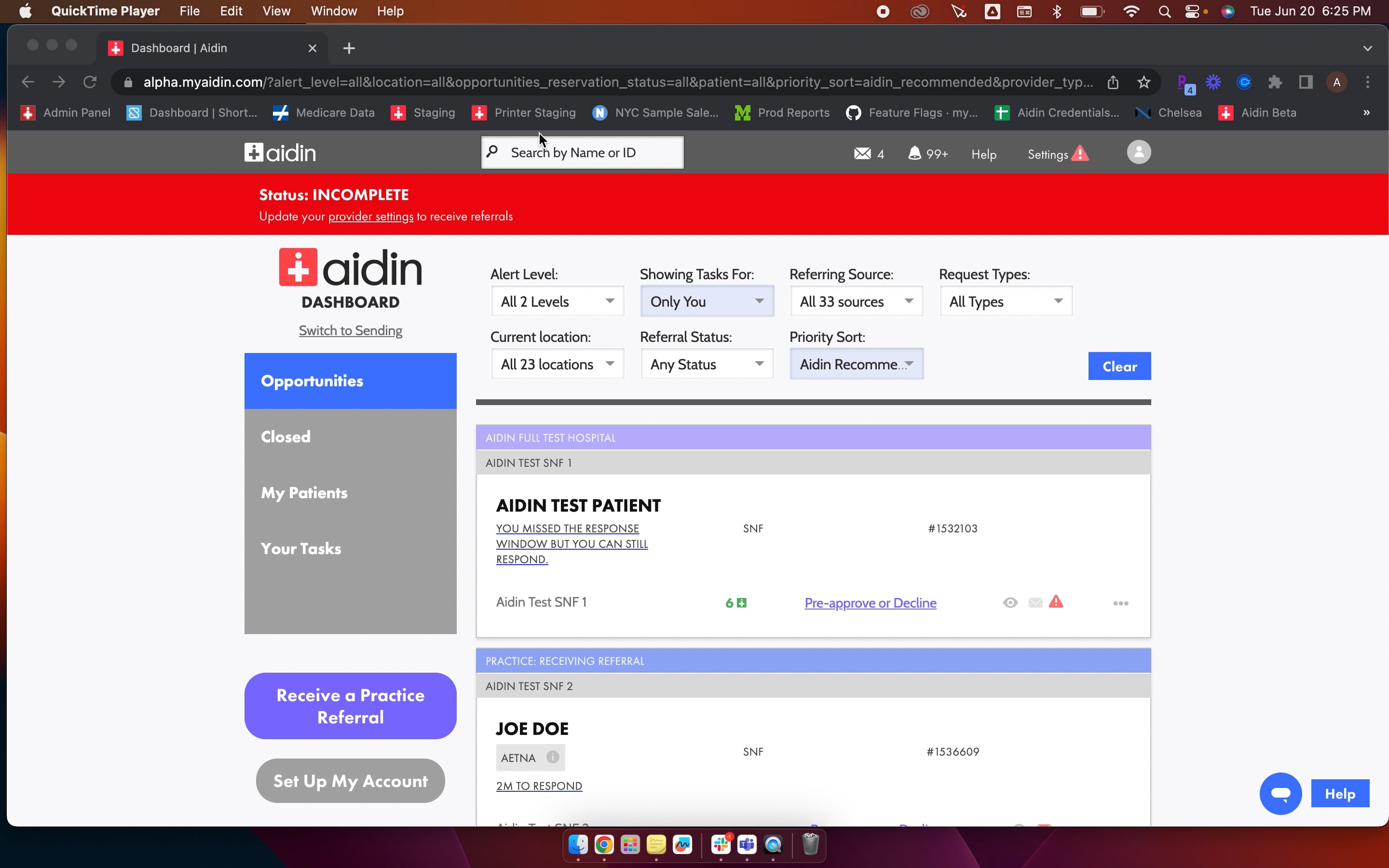 Aidin Provider Onboarding: (3) How to review your referral | Videos ...
