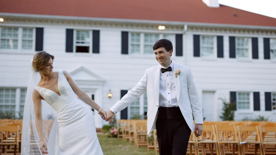 Pep and Cate's wedding film at Magnolia Way in Eastover