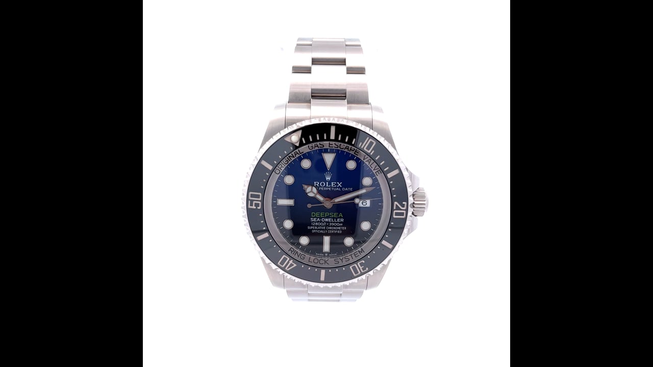 ロナルド・デ・ブール Rolex Sea-Dweller Deepsea Blue Dial James Cameron 44mm 126660