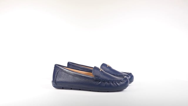 Marley Piel Mocasines Coach Para Mujer COACH: Mocasines Marley