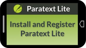 Install and Register Paratext Lite | PTLite 0.1