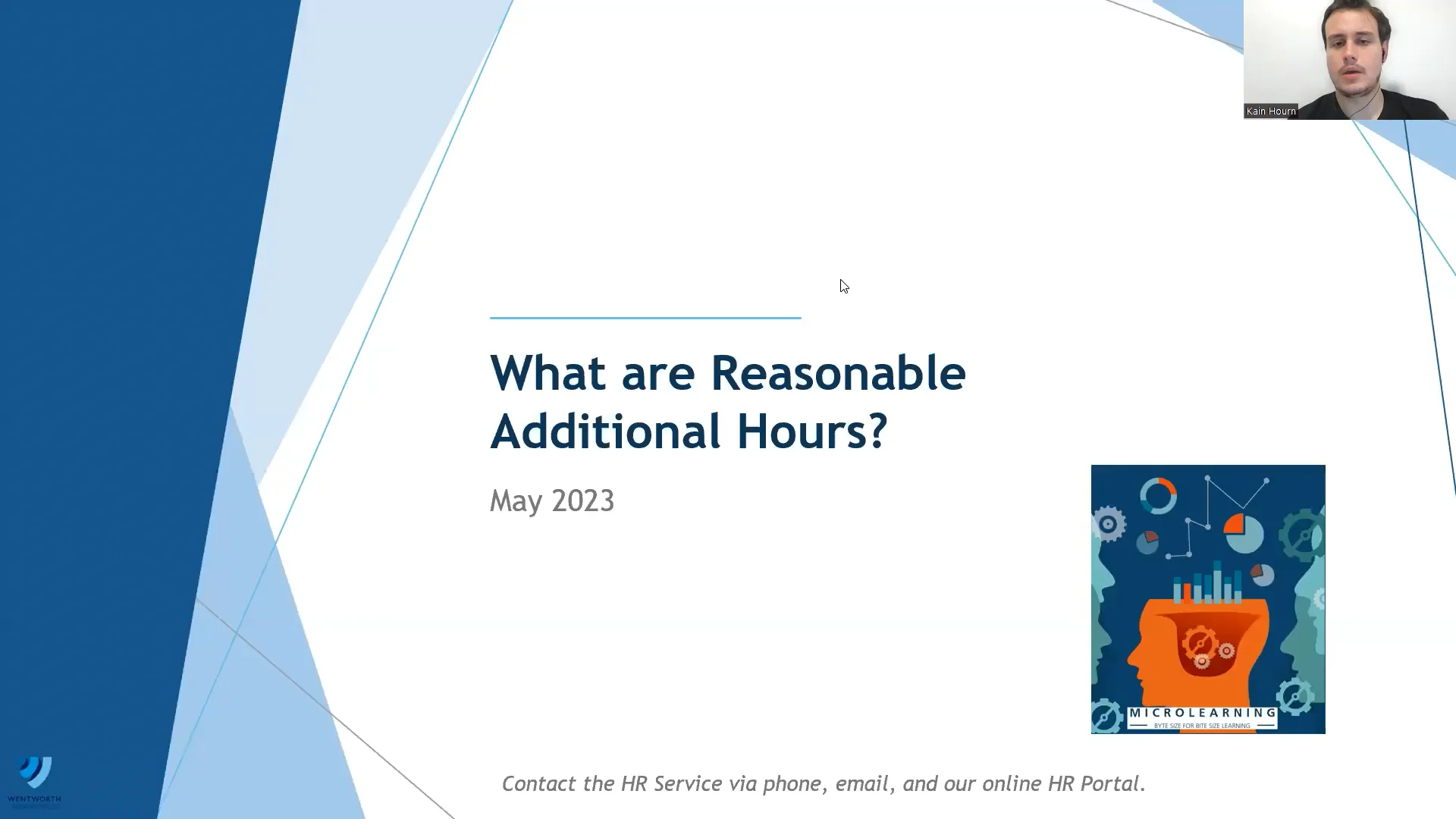 May 23 Microlearning Reasonable Additional Hours on Vimeo