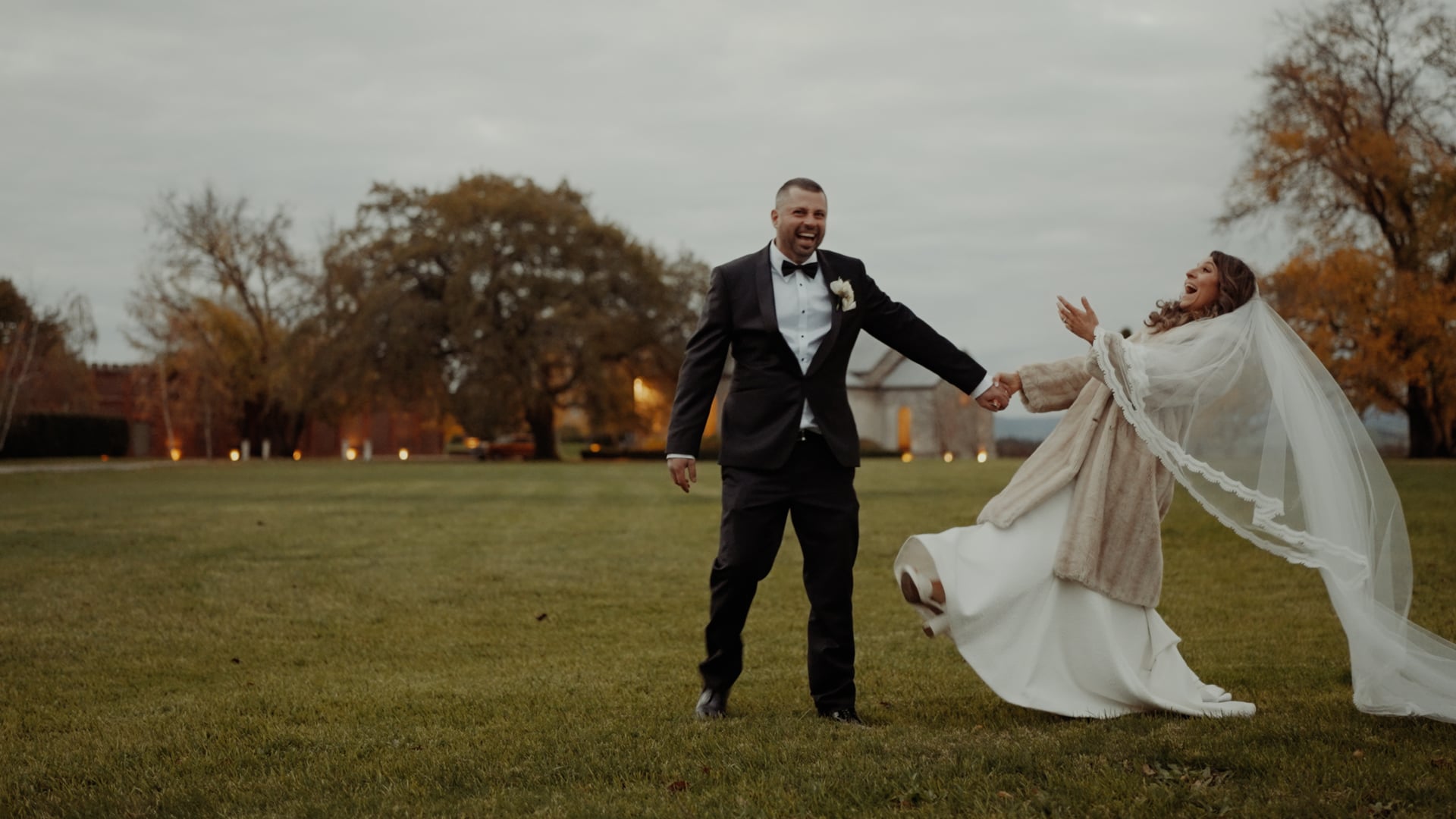 Stones of the Yarra Valley, Coldstream wedding — wedding ceremony, photographed by C2 Films