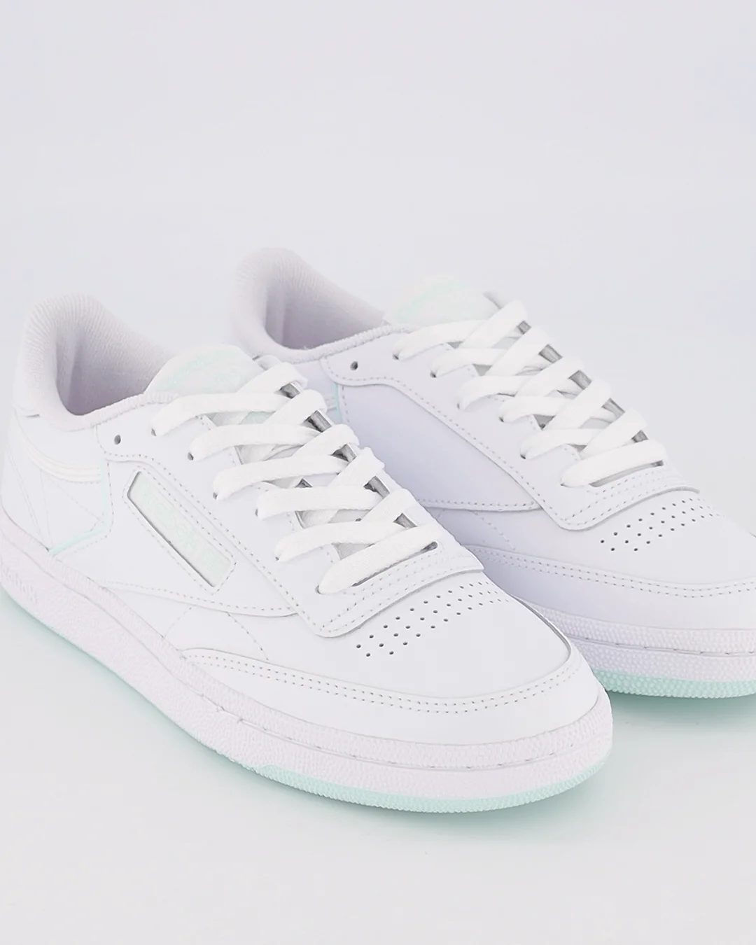 Shop Reebok, Reebok, Reebok Club C 85 in White, Blue