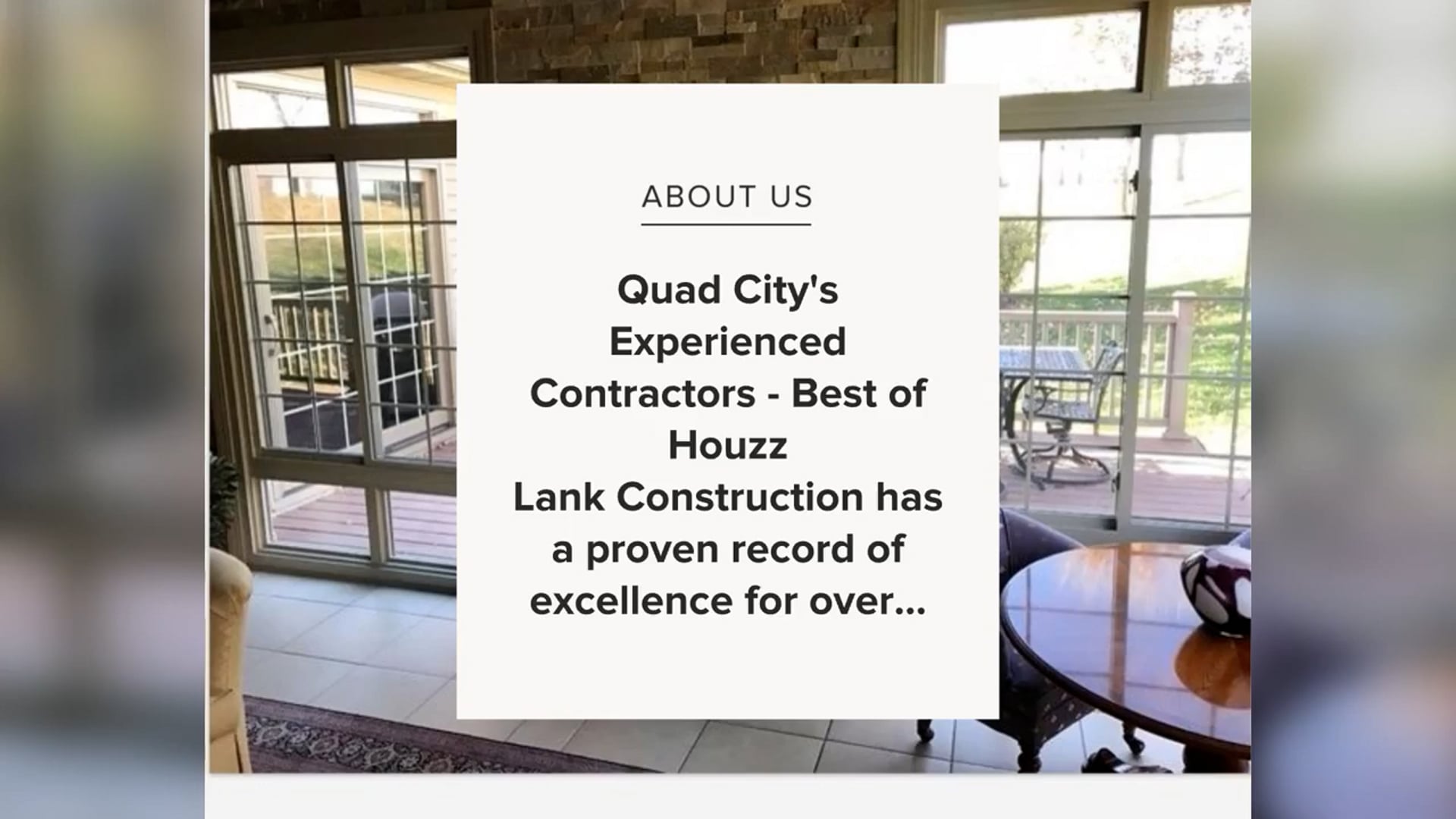 Better Home Contractor Davenport Iowa