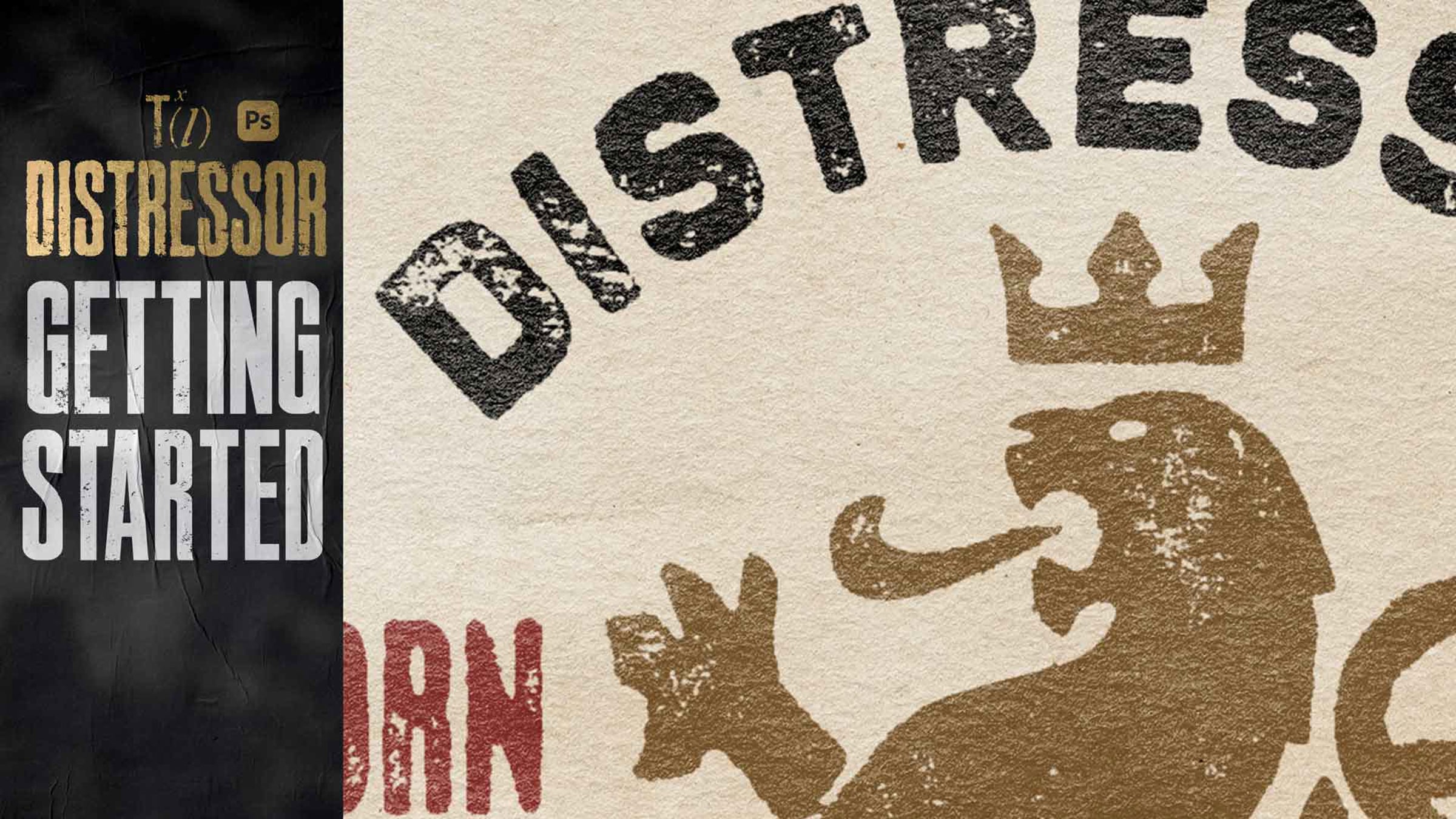 Texturelabs Distressor for Photoshop: Getting Started | Videos & Movies ...