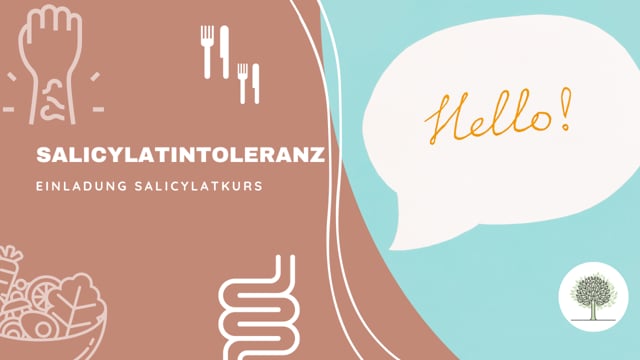 Einladung zum Salicylatkurs 