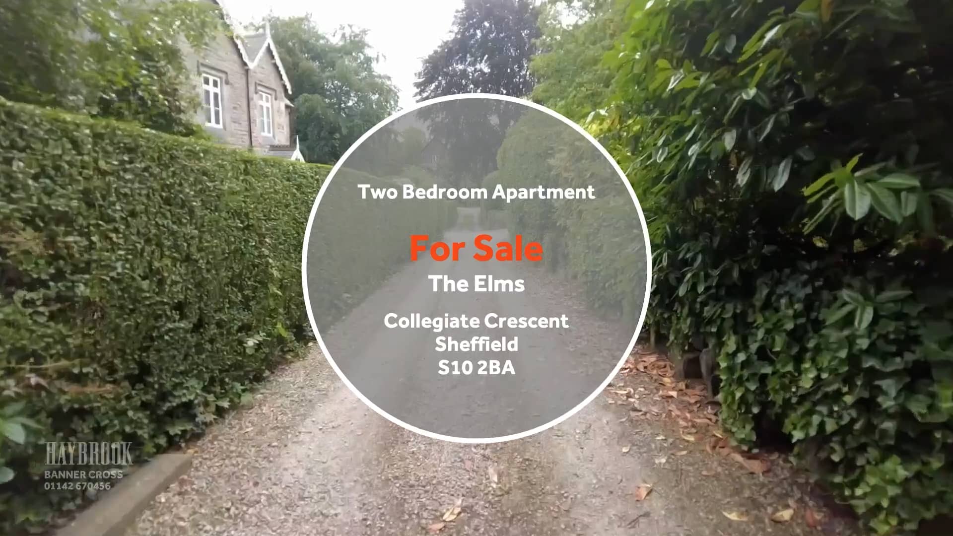 Virtual Viewing of The Elms, Collegiate Crescent, Sheffield, 2 bedroom