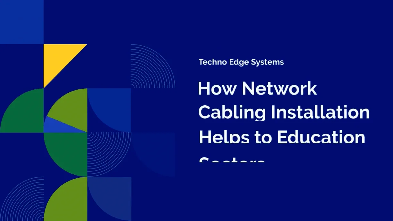How Network Cabling Installation Helps to Education Sectors on Vimeo