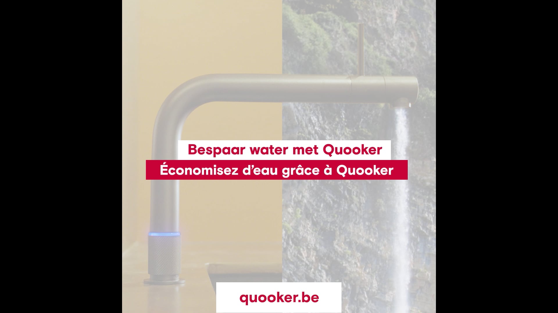 1x1 - Quooker - Duurzaamheidsvideo vs waterval