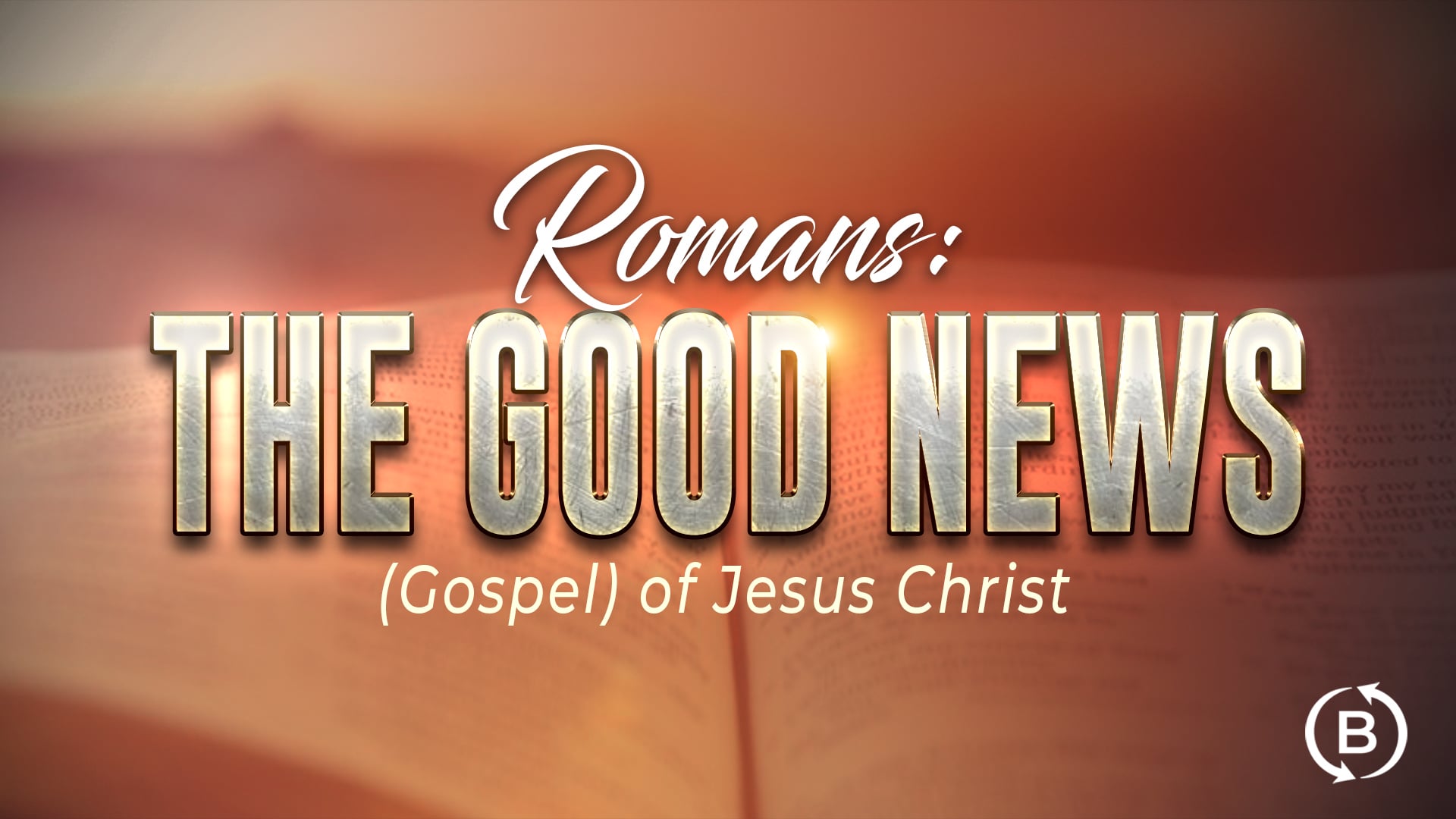 The Good News (Gospel) of Jesus Christ on Vimeo