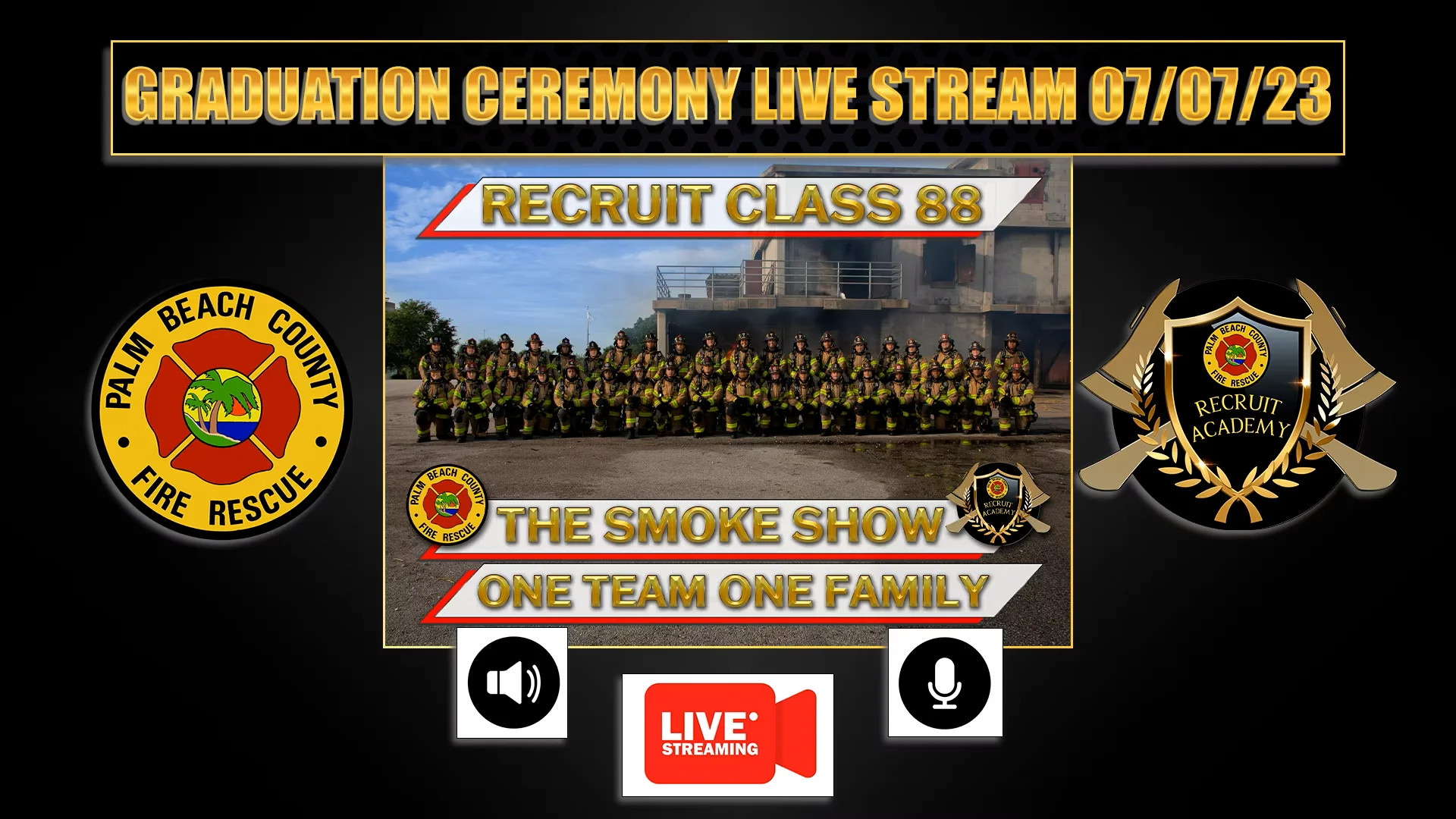 RC 88 Graduation Ceremony PBCFR on Vimeo