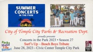 June 21 2023 Temple City Summer Concerts In The Park Surf s Up On