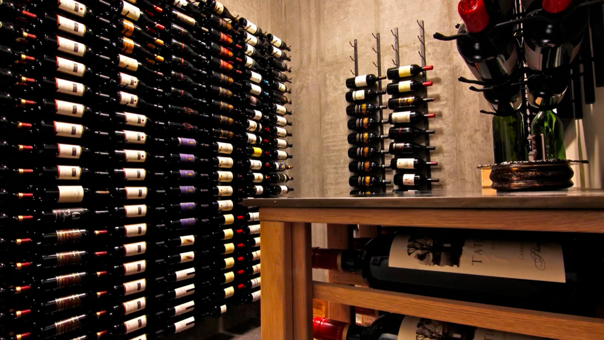 Wine wall cost hot sale