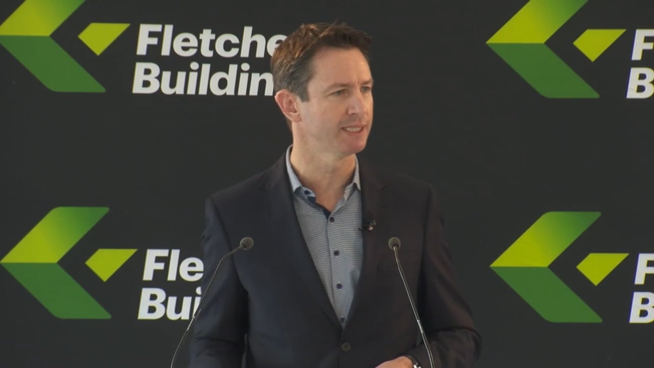 Fletcher Building Investor Day 2023 CFO, Bevan McKenzie on Vimeo