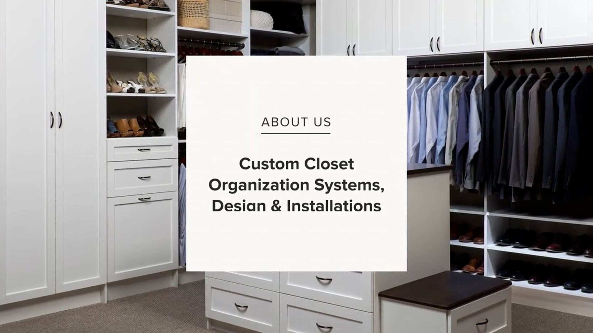 Custom closets, pantries and storage solutions - Top South