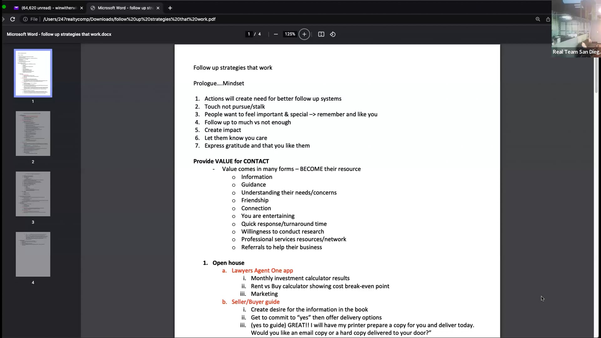 Follow Up Strategies That Work: With Erwin Martinez