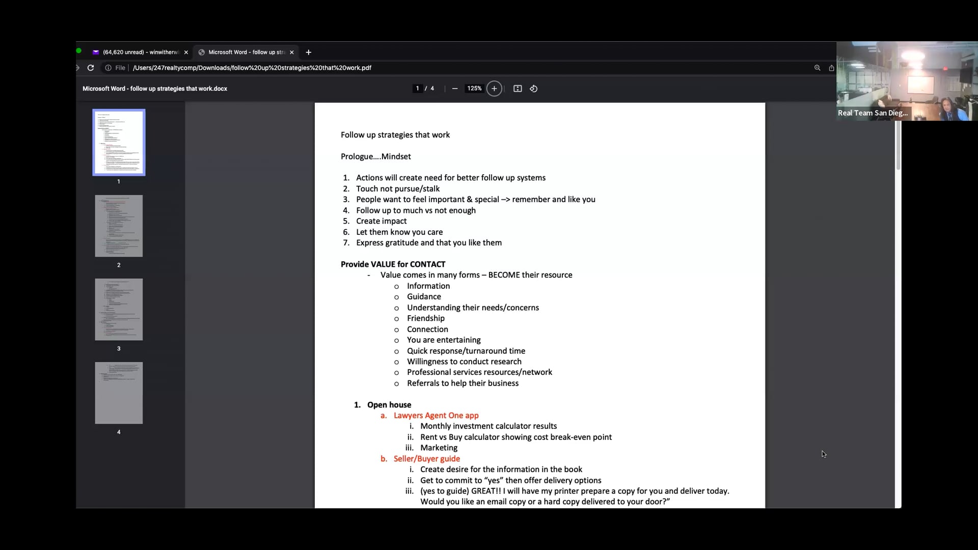 Follow Up Strategies That Work: With Erwin Martinez