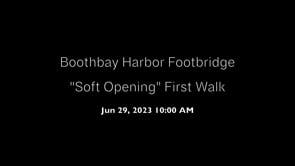 Footbridge First Walk