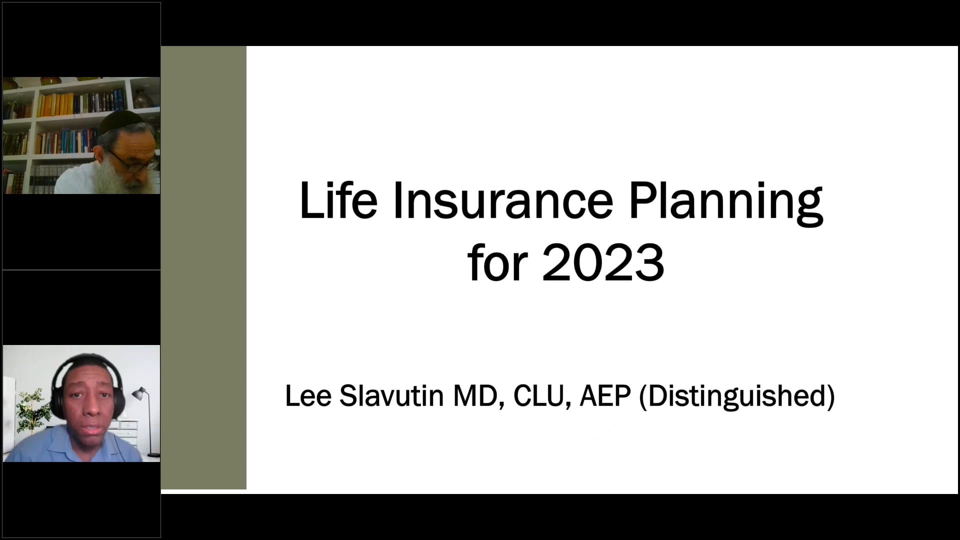 LIFE INSURANCE PLANNING OPPORTUNITIES AND PITFALLS IN 2023 on Vimeo