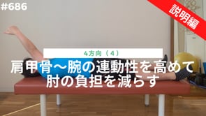 胸と肩甲骨の連動性を高めて肘の負担を減らす