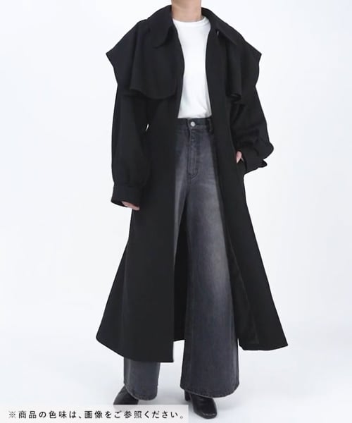 ケープツキボリュームコート【一部カラーさらにプライスダウン  
