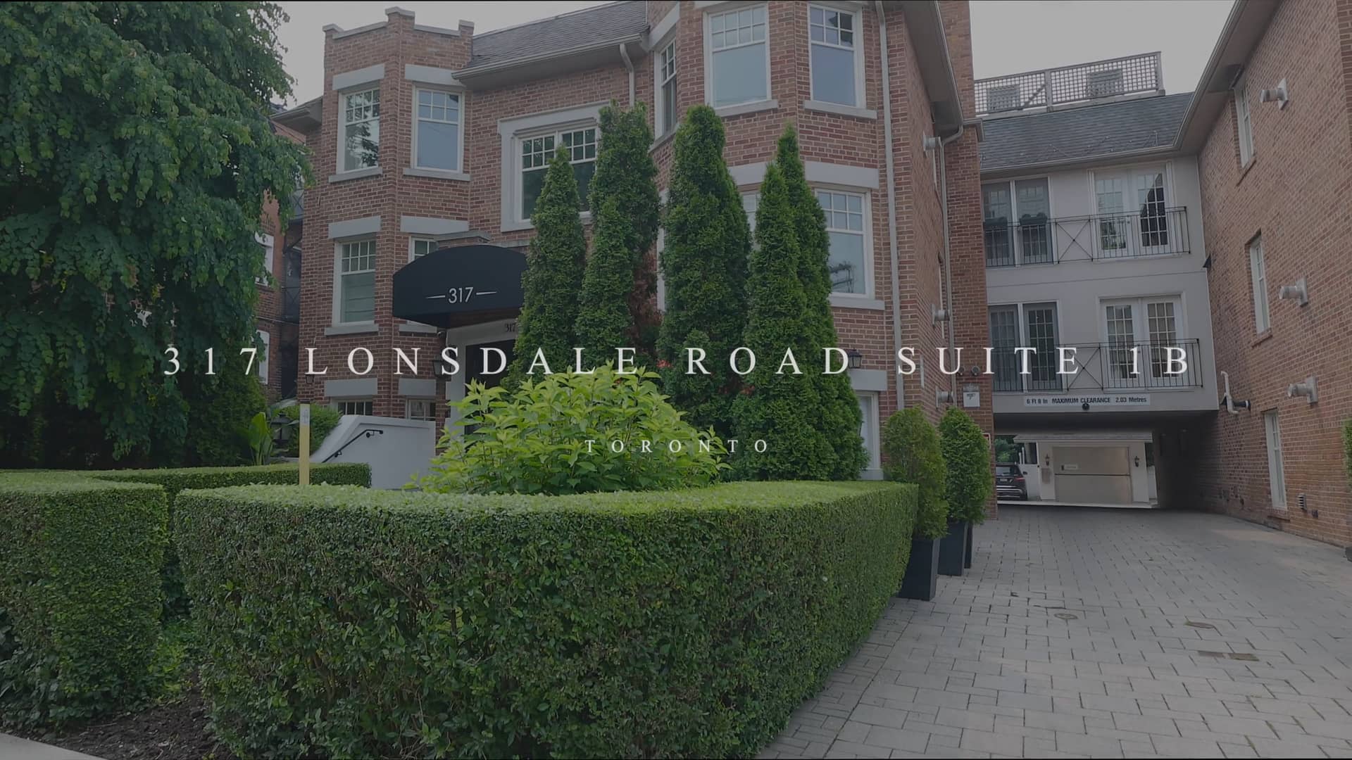 317 Lonsdale, Suite 1B, Toronto on Vimeo