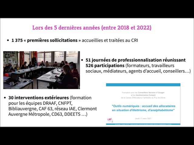 30 ans du CRI Auvergne (en quelques images