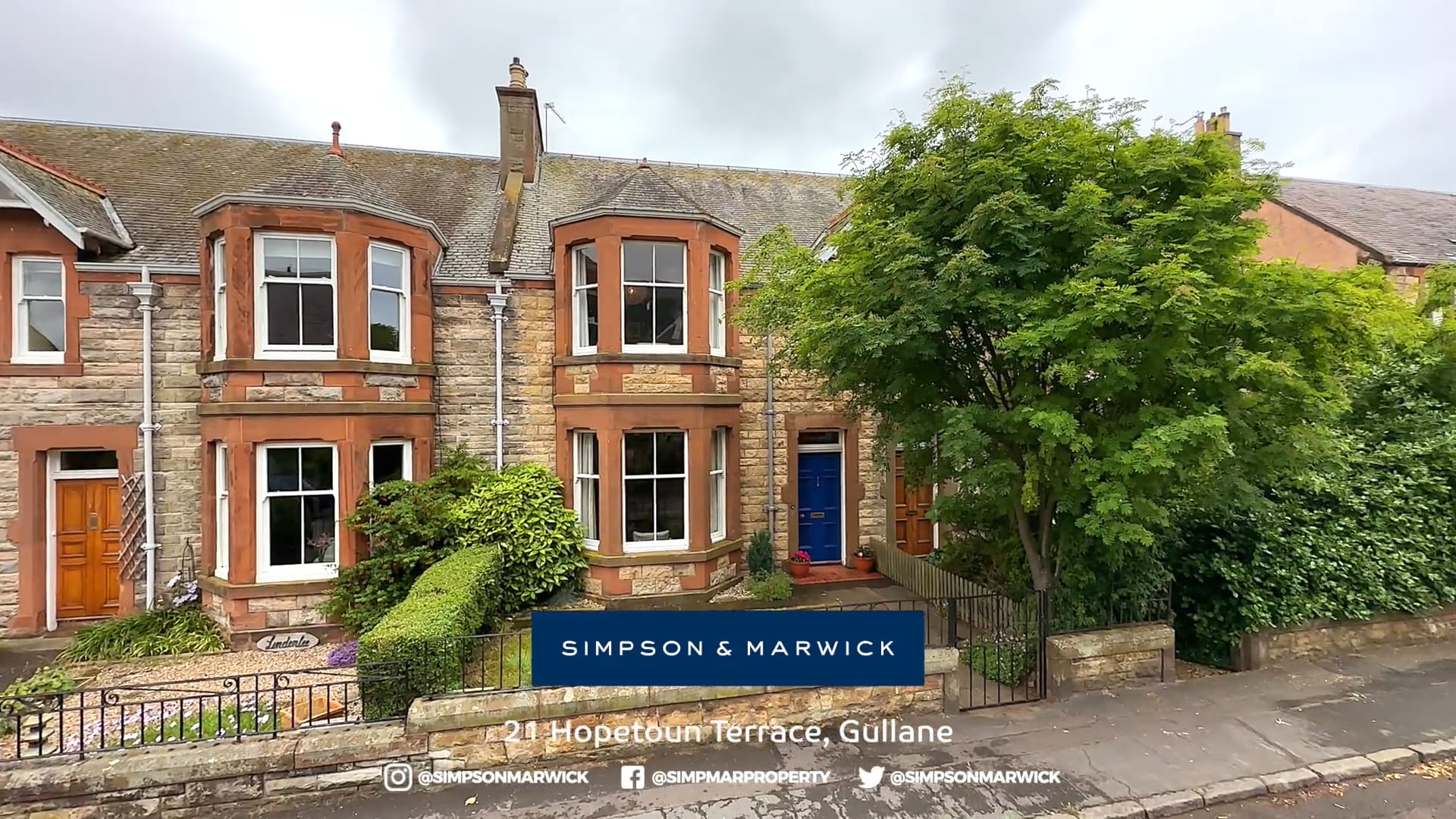 SCENEINVIDEO 21 Hopetoun Terrace, Gullane, East Lothian, EH31 2DD on