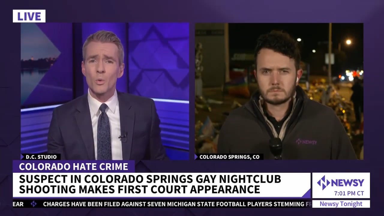 Club Q Shooting Suspect Held Without Bail - Scripps News - Network News Coverage and Live shot