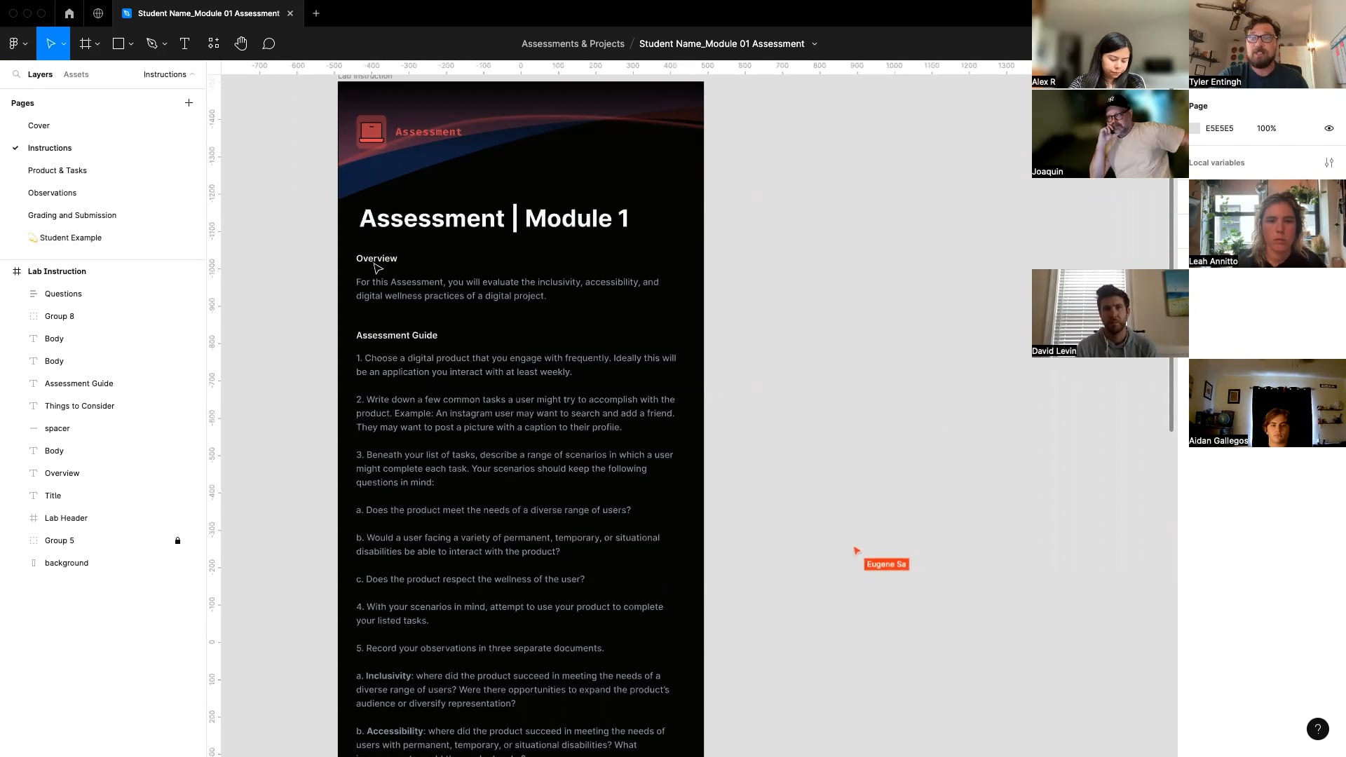 Module 1 Assessment on Vimeo