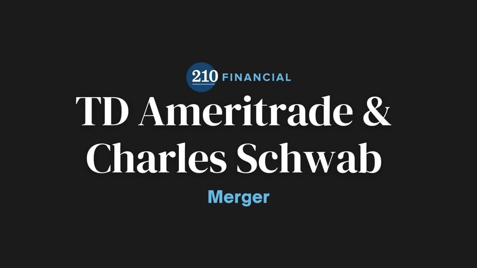 TD Ameritrade & Charles Schwab Merger on Vimeo