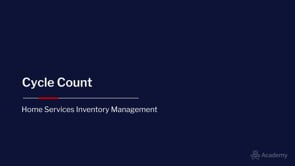 HS 09 08 Supplyware by MarginPoint Cycle Count