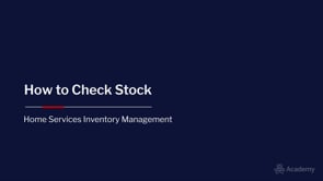 HS 09 06 Supplyware by MarginPoint How to Check Stock