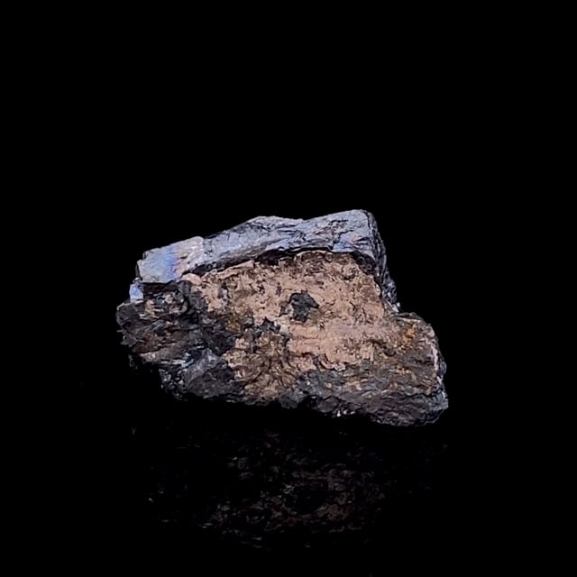 Silver on Chalcocite (rare locality specimen)