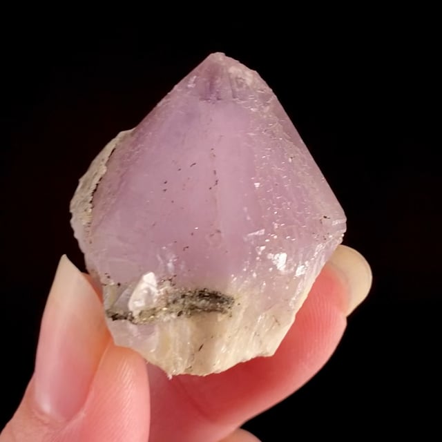 Quartz var: Amethyst (rare Cornish locality)