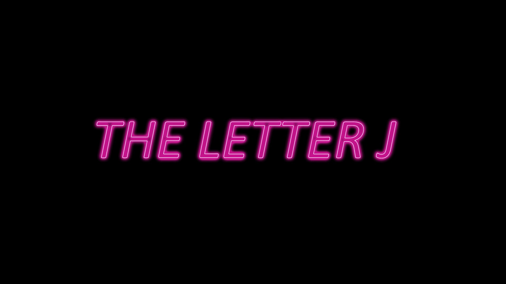 THE LETTER J (2018)
