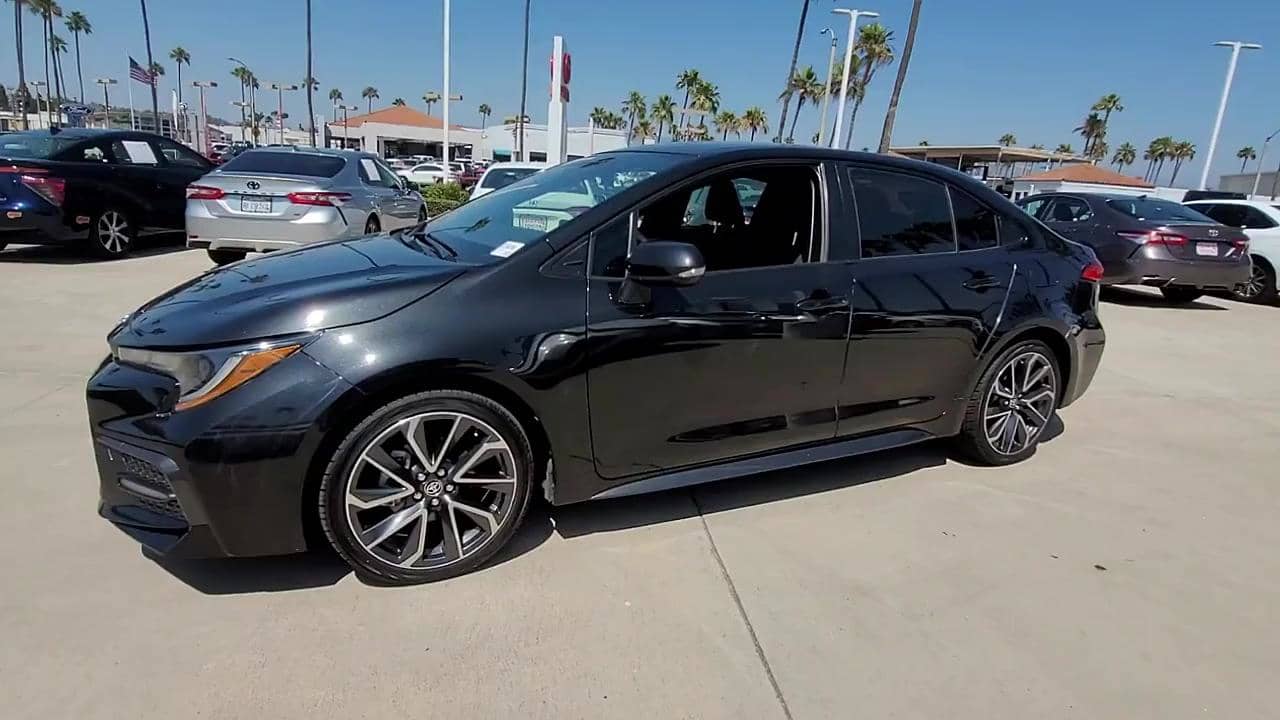 SOLD USED 2020 TOYOTA COROLLA SE at Tustin Toyota (USED) 23T4618A on