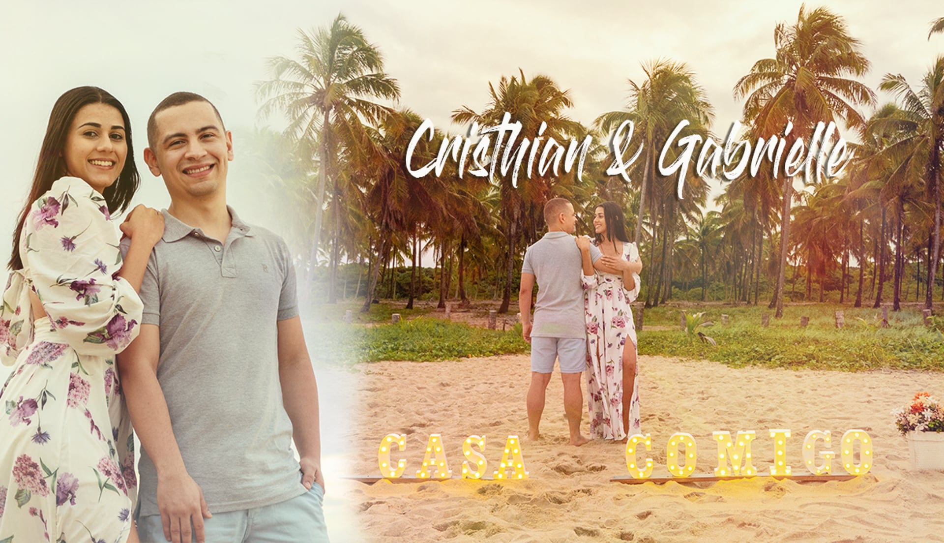 Pedido de Casamento de Cristhian & Gabrielle | Praia de Maracaípe - Porto de Galinhas PE