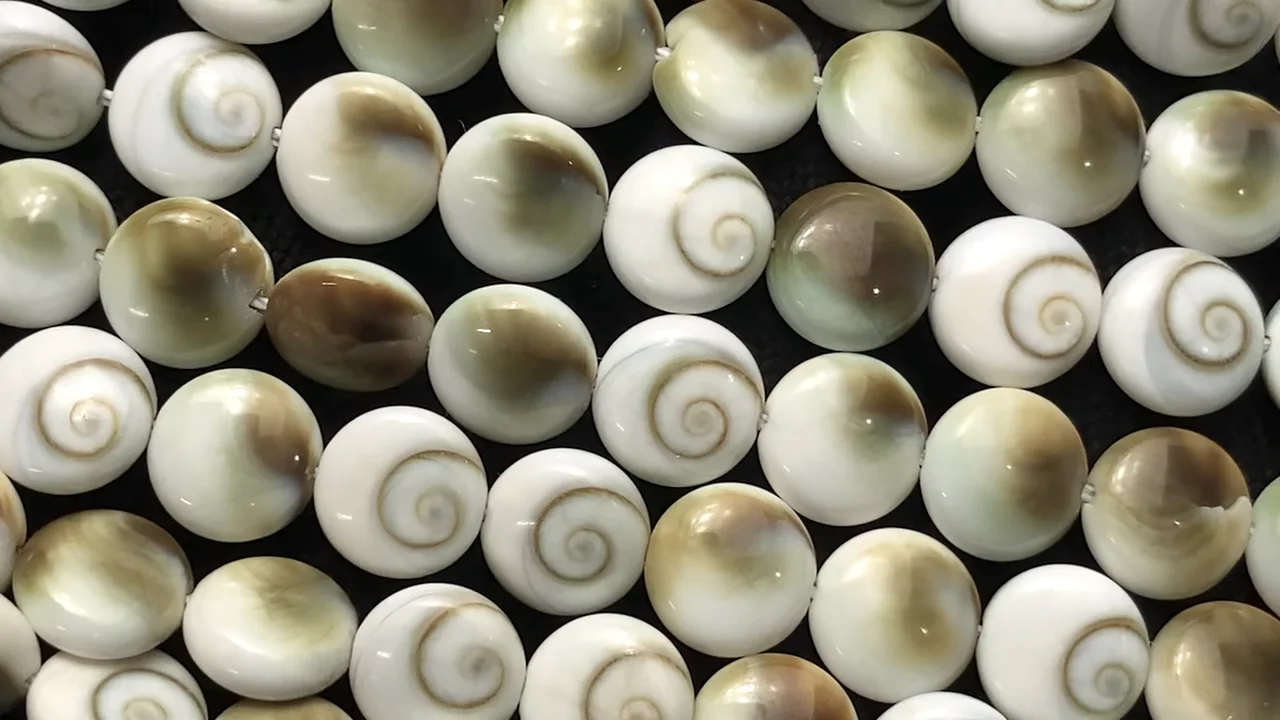 シヴァアイ コイン8×8×3mm 1連｜天然石ビーズの卸問屋・通販ケンケン