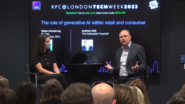 The Role of Generative AI within Retail and Consumer
