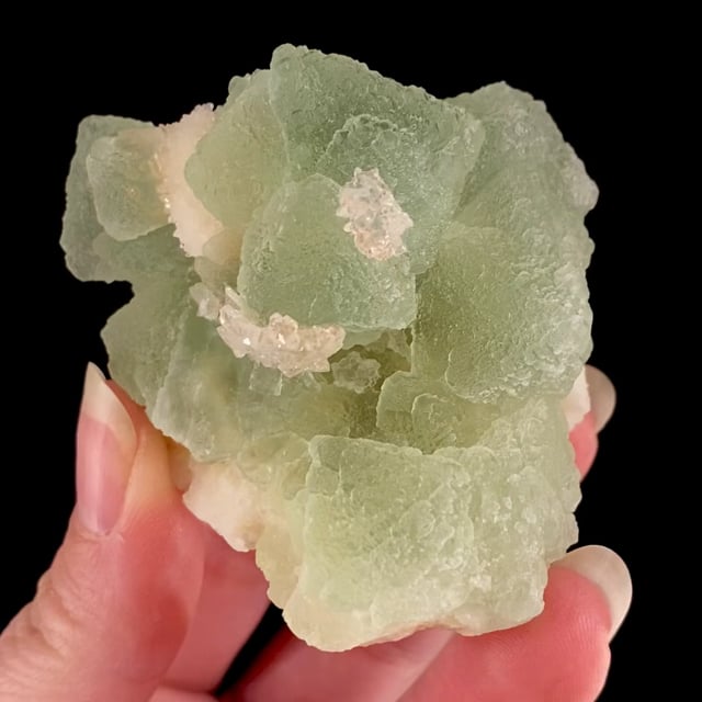 Fluorite on Quartz (uncommon locality specimen)