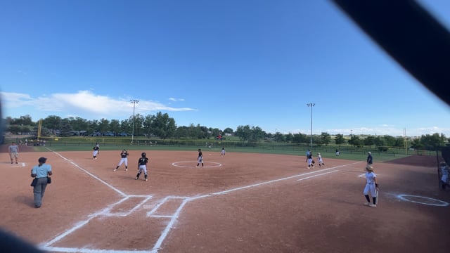 Athletics National, Madden/Brown 26/27 14u vs Indiana Magic Gold (IN)  National, Moore 14u, Colorado Sparkler, 