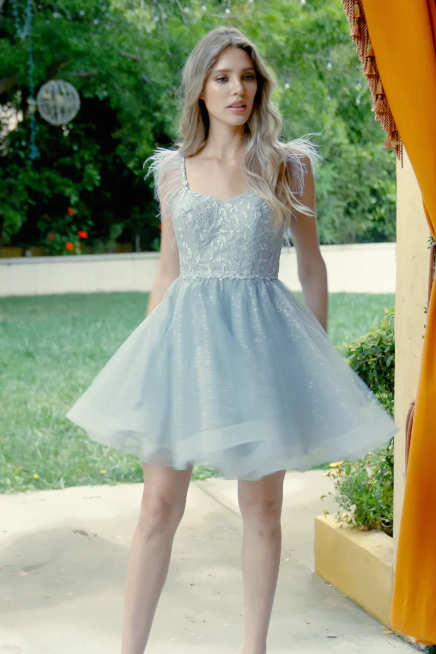 orange floral homecoming dress Orange Strapless Tight Homecoming Dress