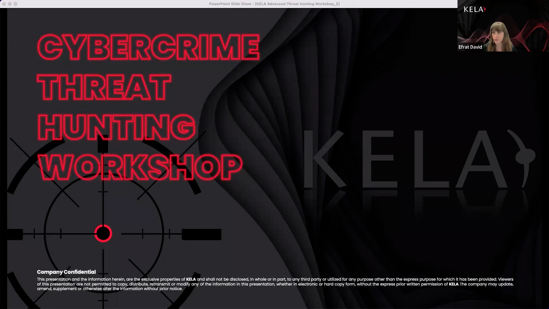 Advanced Threat Hunting Workshop by KELA on Vimeo
