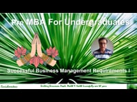 Successful Business Management Requirements I